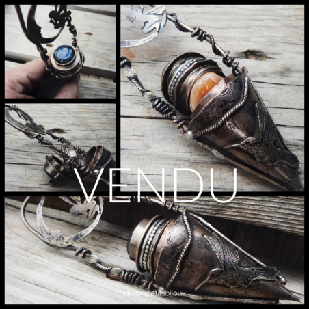 Pendentif coffre "Mon royaume caché"