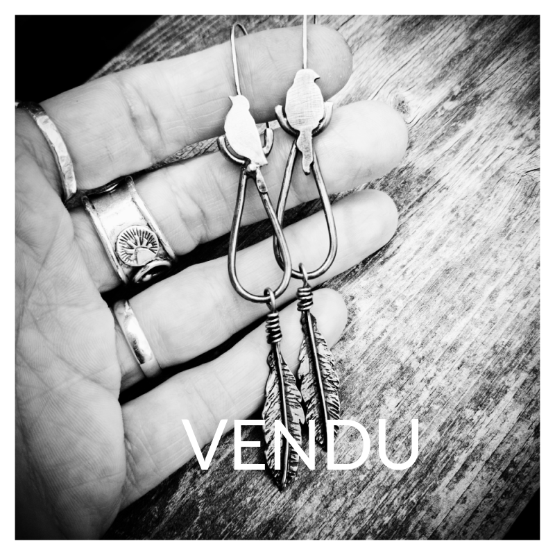 Boucles "Il te couvrira de ses plumes" Boucles "Il te couvrira de ses plumes"
