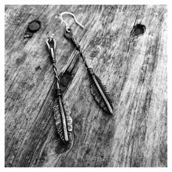 Boucles "Plumes divines"