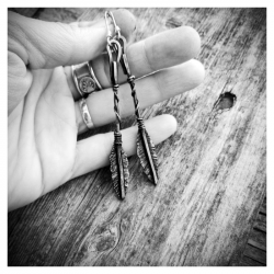 Boucles "Plumes divines"