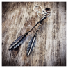 Boucles "Plumes divines"