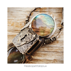 Pendentif coffre "Paix céleste"