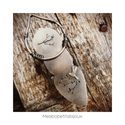 Pendentif coffre "Paix céleste"