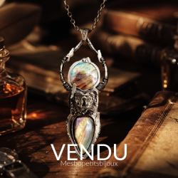 Pendentif coffre "Paix céleste"