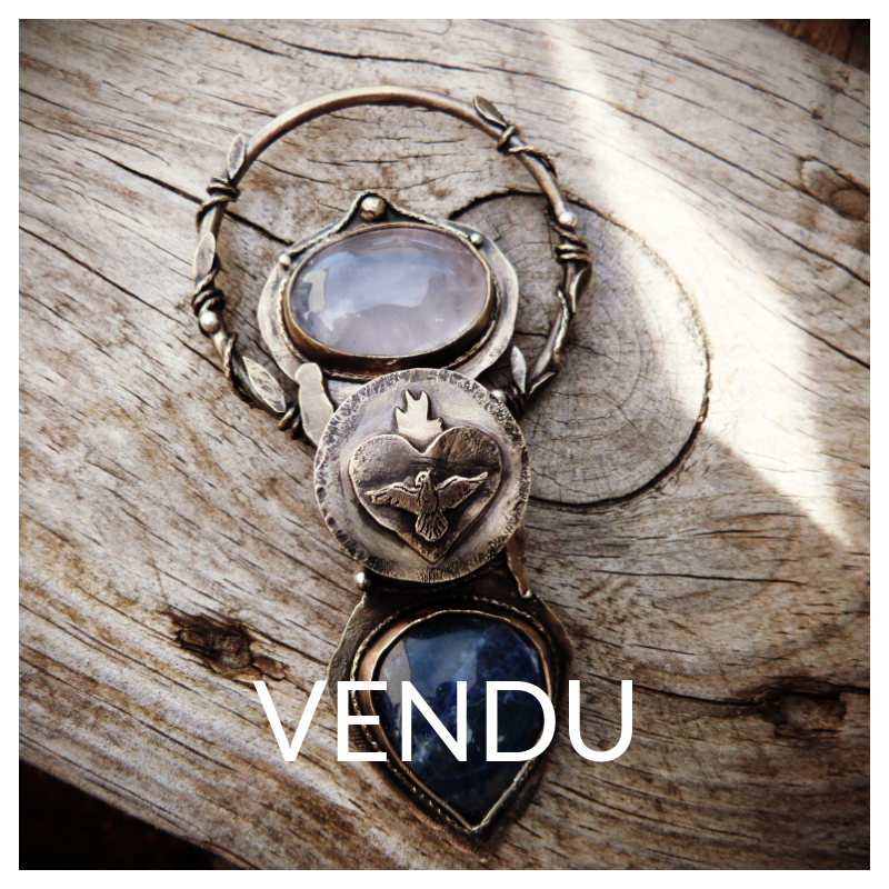 Pendentif coffre "Amour divin" Pendentif coffre "Amour divin"