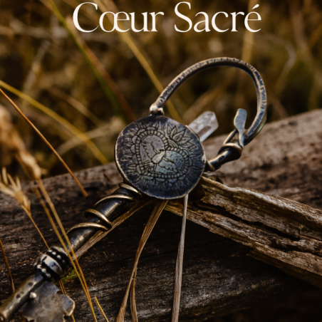 Pendentif clef  Cœur Sacré