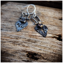 Boucles d’oreilles “Souffle ailé”