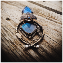 pendentif coffre "Le souffle des Cieux"