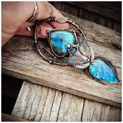 pendentif coffre "Le souffle des Cieux"