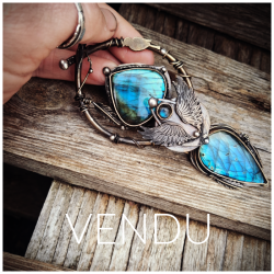 pendentif coffre "Le souffle des Cieux"