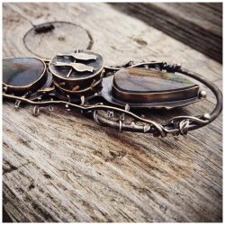 pendentif coffre "Au cœur de l'aube"