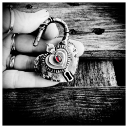 Duo pendentif clef cadenas