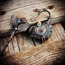 Duo pendentifs "La lumière du monde"