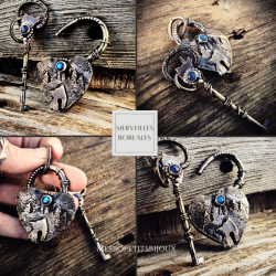 Duo pendentif  "Merveilles Boréales"