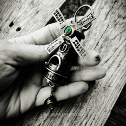 Pendentif Moulin Artisanal Français, Bijou d’Art , pendentif photo