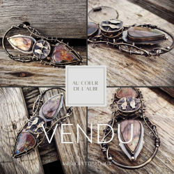 pendentif coffre "Au cœur de l'aube"