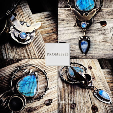 Pendentif coffre "Promesses"