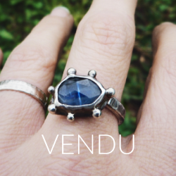 bague kyanite taille 54